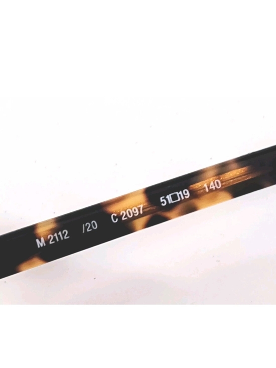 Silhouette M2112 Sunglasses Tortoise Amber  Gradient Unisex main image 2